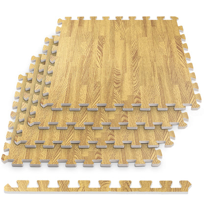 Medium Oak Foam Floor Tiles Medium Oak Foam Floor Tiles