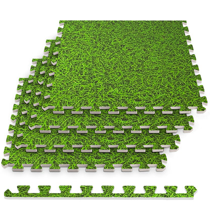 grass design foam floor tiles