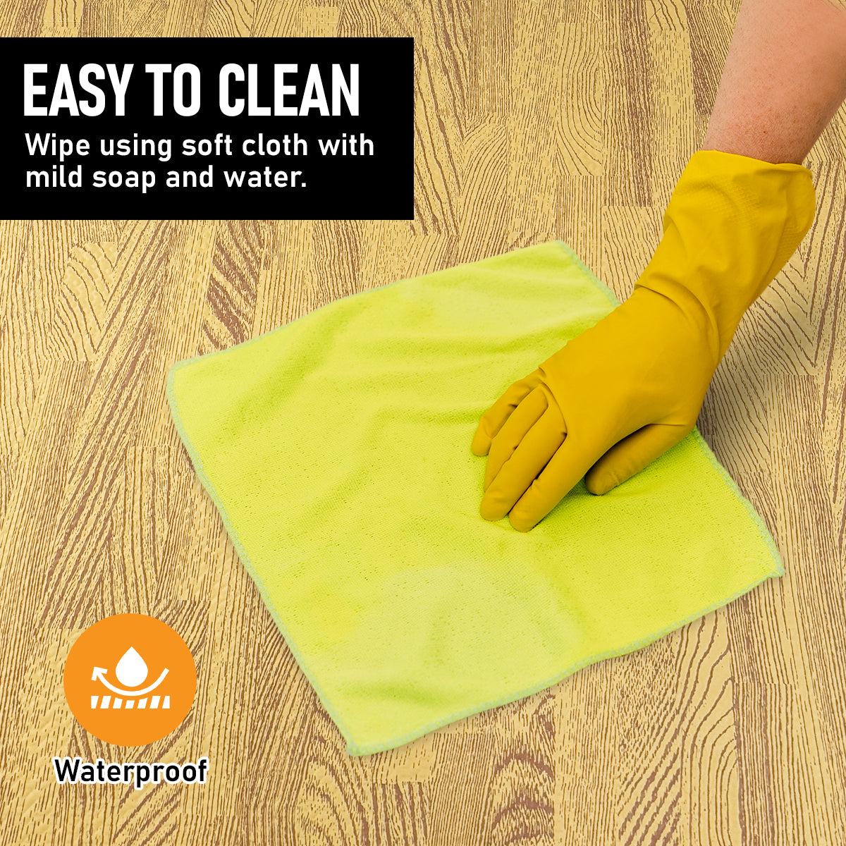 Medium Oak Foam Floor Tiles - Unboxed