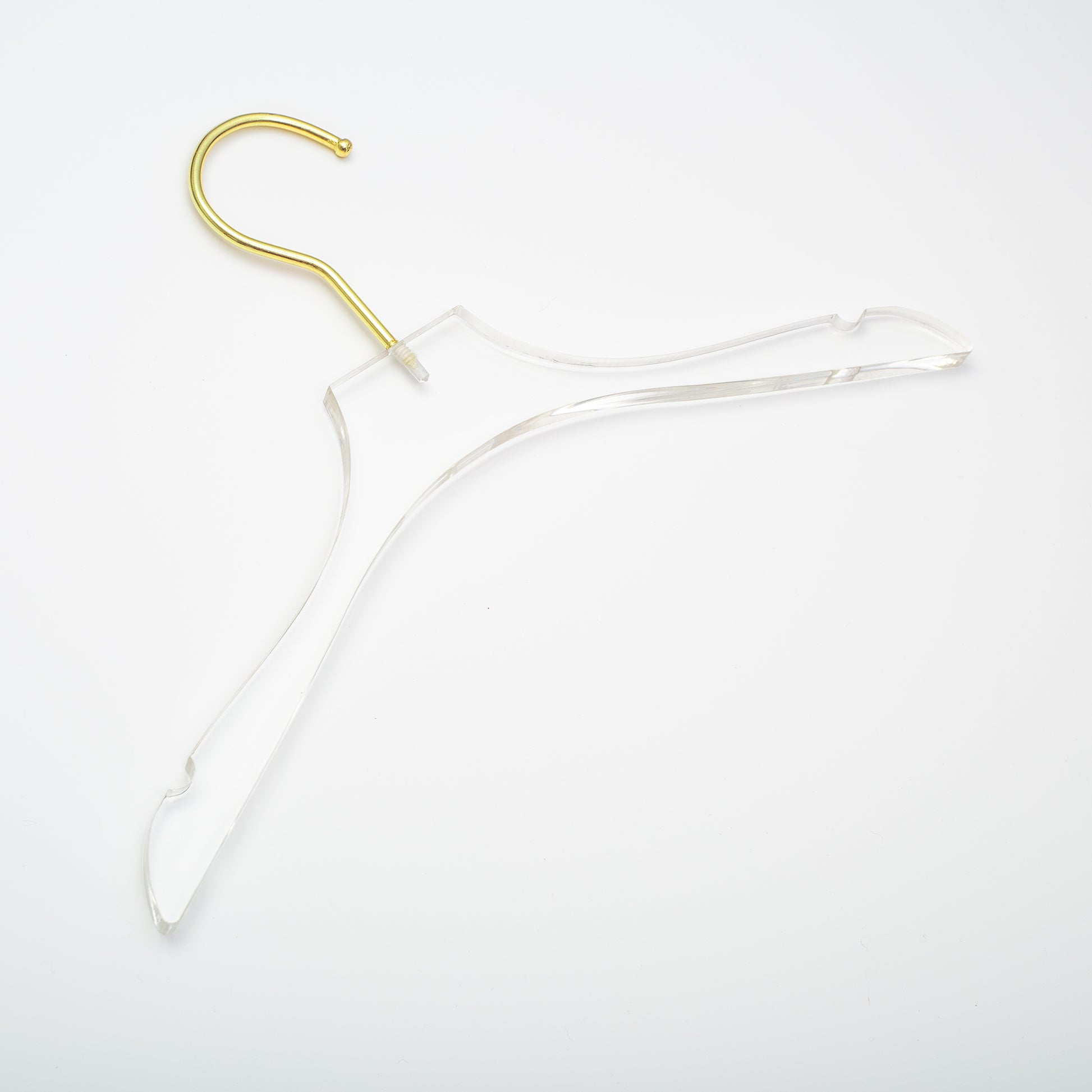 13" Children's Acrylic Shirt Hanger